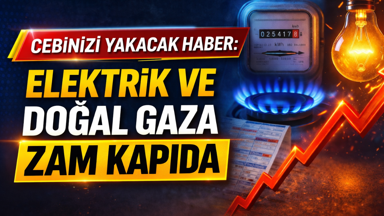 Cebinizi Yakacak Haber: Elektrik ve Doğal Gaza Zam Kapıda