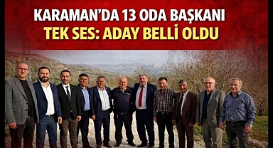 Karaman Esnaf Odaları Birlik Başkanını seçmek için sandığa gidiyor
