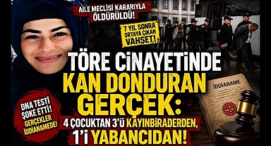 TÖRE CİNAYETİNDE KAN DONDURAN GERÇEK: 4 ÇOCUKTAN 3'Ü KAYINBİRADERDEN, 1'İ YABANCIDAN!