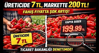  Oh NE Âlâ Memleket ! Üreticide 7 Lira, Markette 200 Lira
