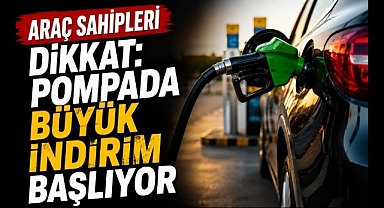 Araç Sahipleri Dikkat: Pompada Büyük İndirim Başlıyor