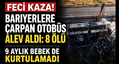 Yürek Yakan Haber Korkunç Kaza: 1'i Bebek 8 Kişi Hayatını Kaybetti