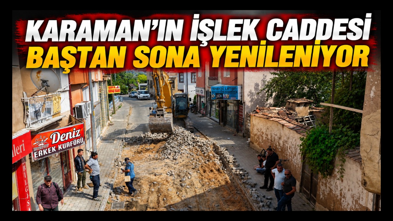 Halk Eğitim Merkezi Önünde Yenileme Çalışmaları Devam Ediyor