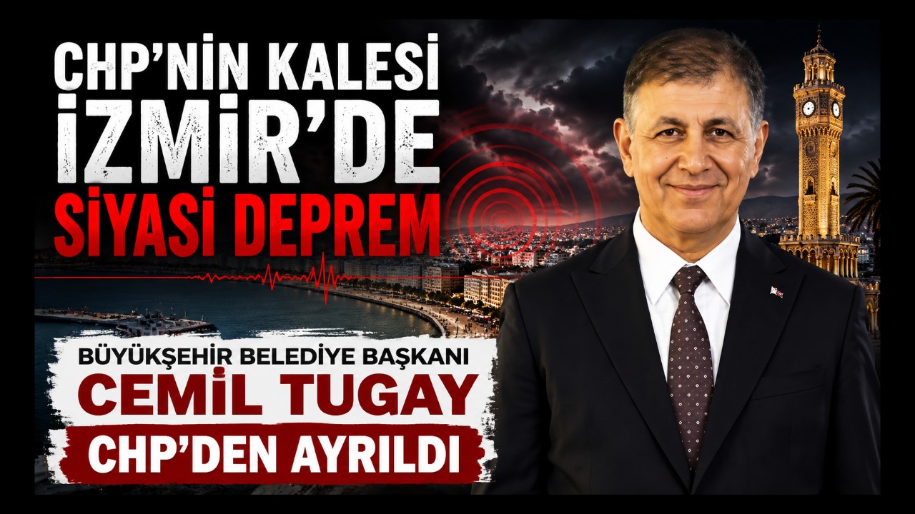 İzmir'de Tarihi Kırılma! Büyükşehir Belediye Başkanı Cemil Tugay CHP'den Ayrıldı