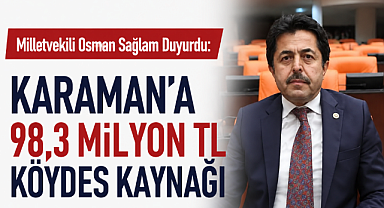 Köy Yolları ve Altyapıya 98,3 Milyon TL'lik Destek