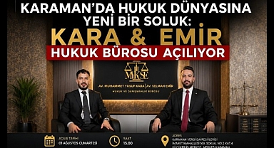 Kara & Emir Hukuk Bürosu Kapılarını Açıyor