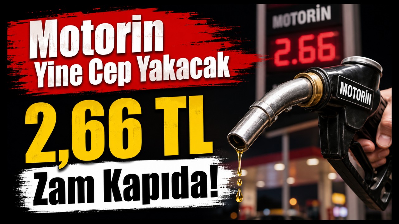 Motorin Yine Cep Yakacak 2,66 TL Zam Kapıda!