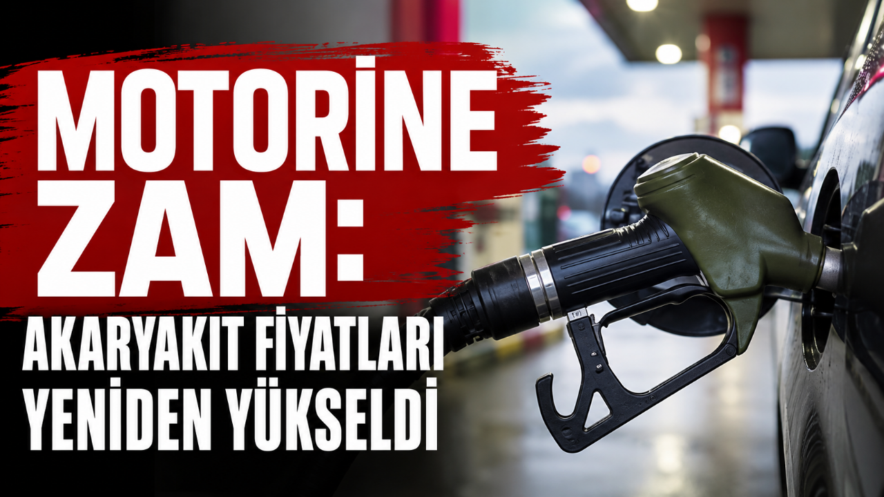 Motorine zam: Akaryakıt fiyatları yeniden yükseldi