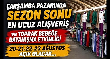 4 Gün Sürecek Büyük Dayanışma! Çarşamba Pazarı’ndaki Etkinliği Kaçırmayın