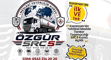 Karaman'a ÖZGÜR SRC5 Kursu Açıldı