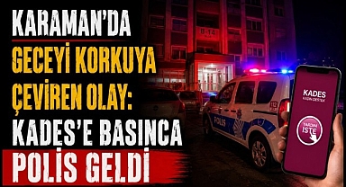 Karaman'da Eski Eş Dehşeti: Tehditler Savurdu, Polis Yakaladı