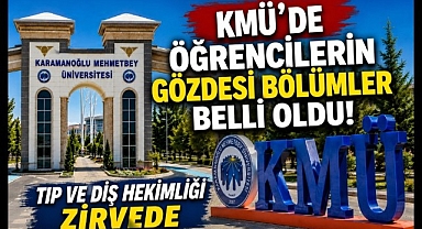 KMÜ'de Öğrencilerin Gözdesi Bölümler Belli Oldu! Tıp ve Diş Hekimliği Zirvede
