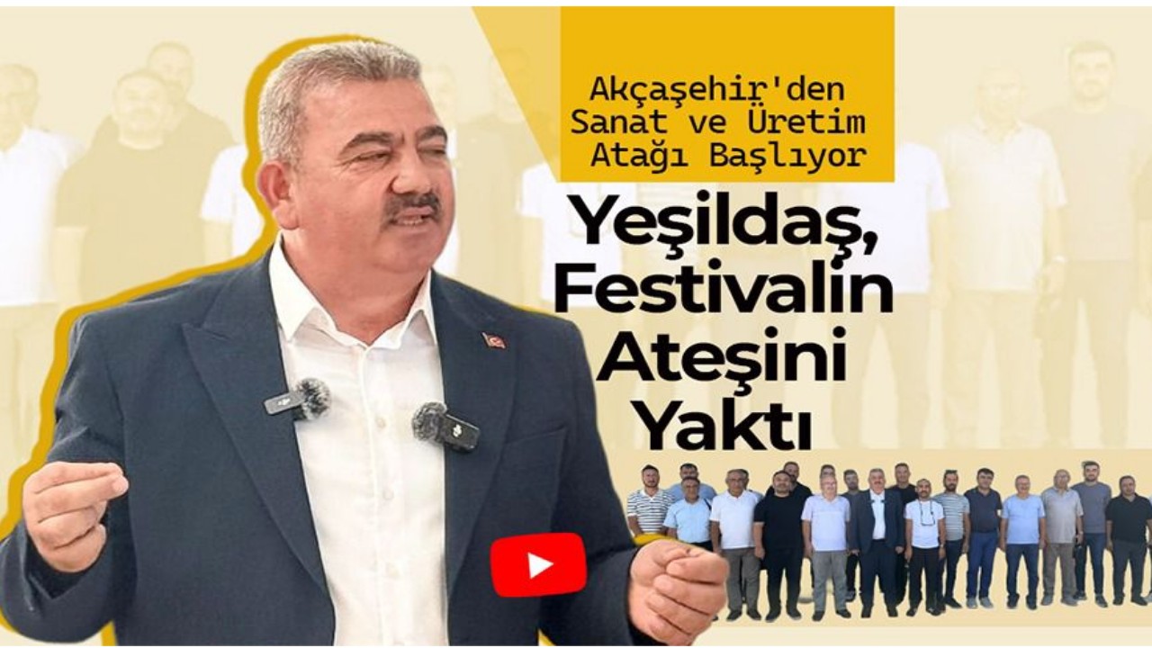 YEŞİLDAŞ, FESTİVALİN ATEŞİNİ YAKTI