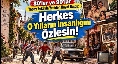 80'ler ve 90'lar Yapay Zekâyla Geri Döndü: Özlediğimiz Fotoğraflar Değil, O Yılların İnsanlığı Değil Mi?