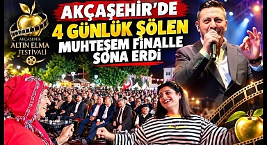 Akçaşehir'de 4 Günlük Şölen Muhteşem Finalle Sona Erdi