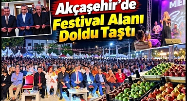 Akçaşehir'de Festival Alanı Doldu Taştı: Kültürevi Açıldı