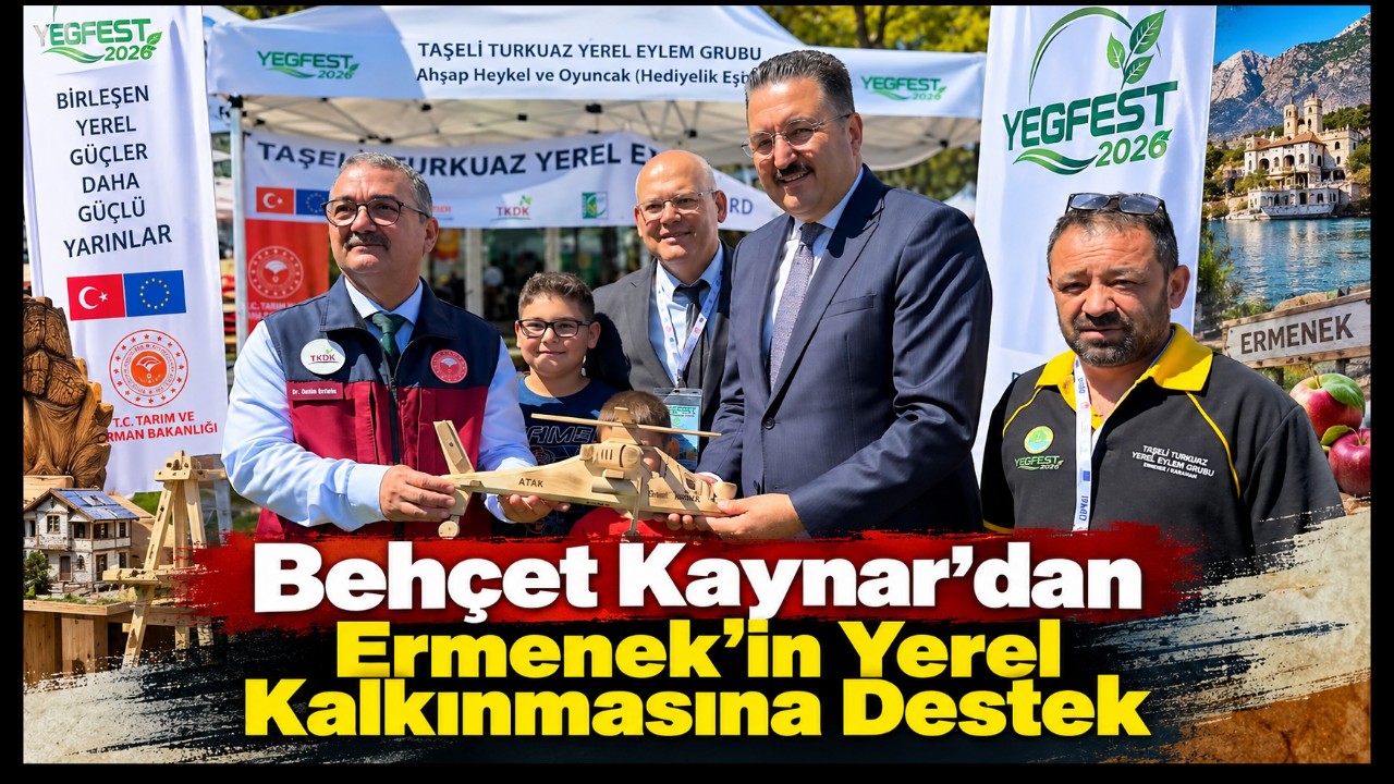 Behçet Kaynar'dan Ermenek'in Yerel Kalkınmasına Destek