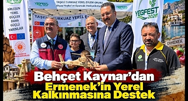 Behçet Kaynar'dan Ermenek'in Yerel Kalkınmasına Destek