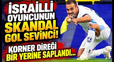 İsrailli Oyuncunun Korner Direğiyle İmtihanı Acı Oldu!