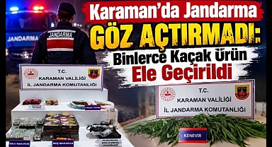 Karaman’da Jandarmadan Sıkı Denetim: 43 Aranan Şahıs Yakalandı