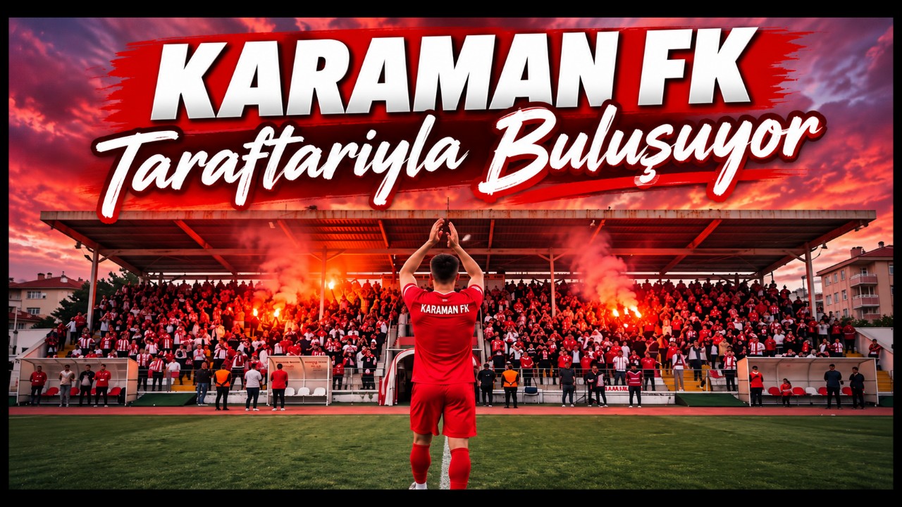 Karaman FK Taraftarıyla Buluşuyor