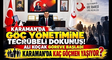 Karaman İl Göç İdaresi'nde Güven Veren Atama! Ali Koçak Görev Başında