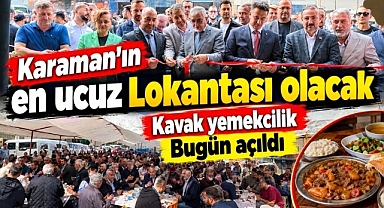 Kavak Yemekçilik ve Restaurantın açılışı yoğun katılımla gerçekleşti