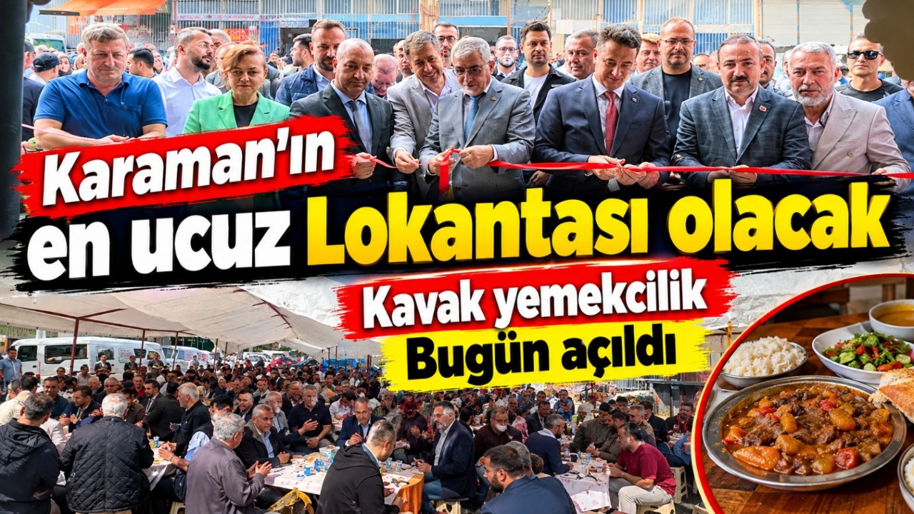 Kavak Yemekçilik ve Restaurantın açılışı yoğun katılımla gerçekleşti
