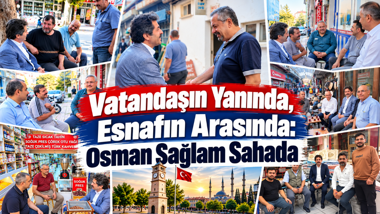 Osman Sağlam'dan Karaman'da Gönül Mesaisi
